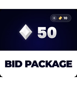 SkinAuctions 50 Bids + 10 Bonus Bids Package Key GLOBAL